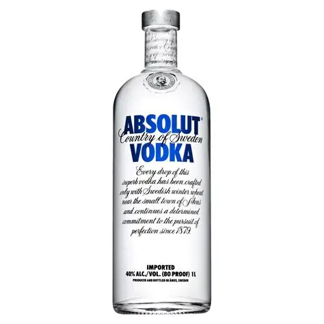 Absolut Vodka 1L