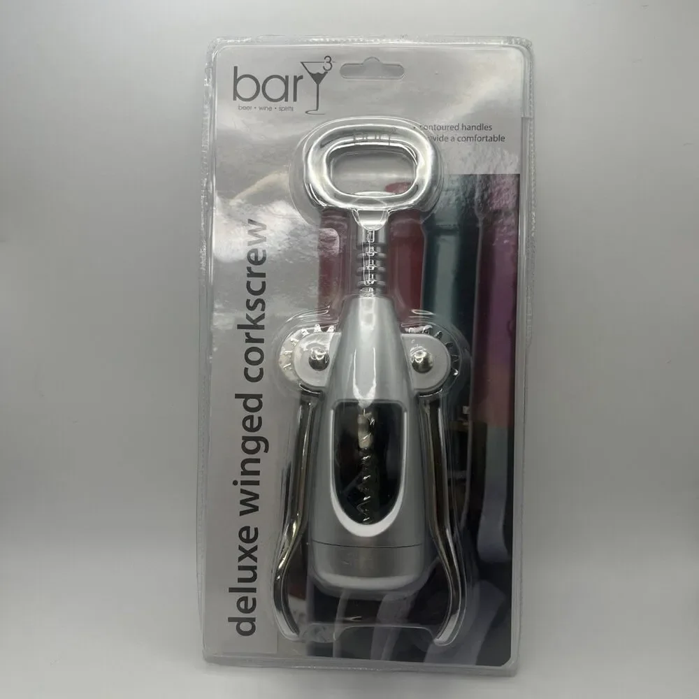 Bar Deluxe Winged Corkscrew