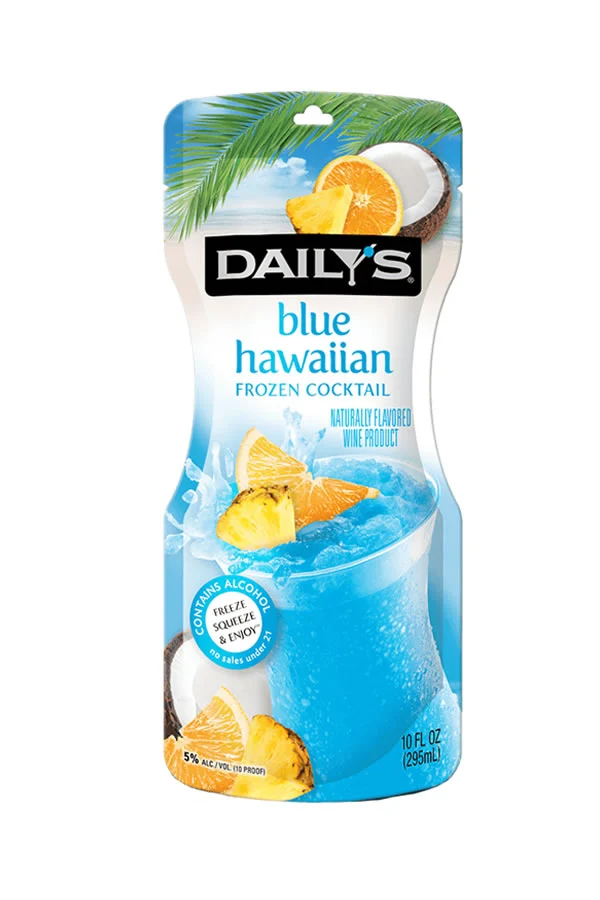 Dailys Blue Hawaiian Pouch 10 Oz