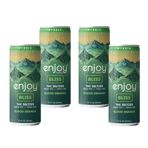 Enjoy Hemps Blood Orange 4PK Can