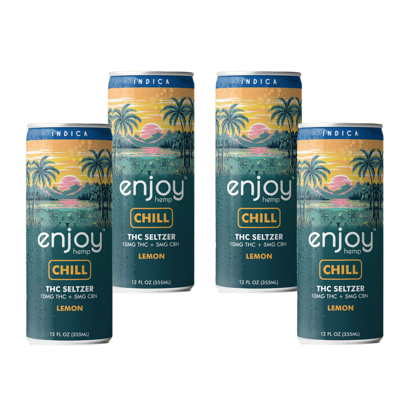 Enjoy Hemps Chill Lemon 4PK Can