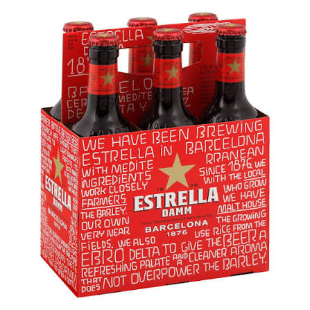 Estrella Damm 6PK Bottle