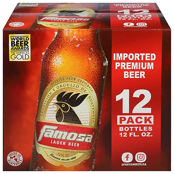 Famosa Beer 12PK Bottle