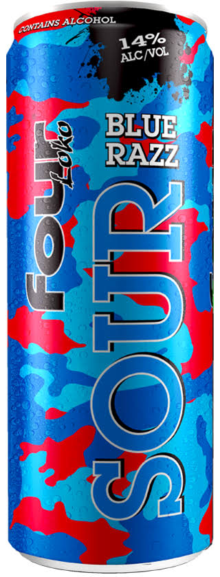 Four Loko Blu Razz 24OZ