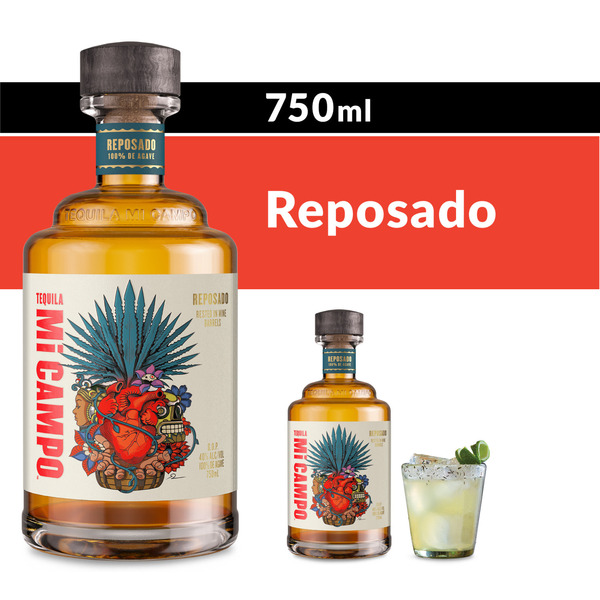 Mi Campo Tequila Reposado 750ML