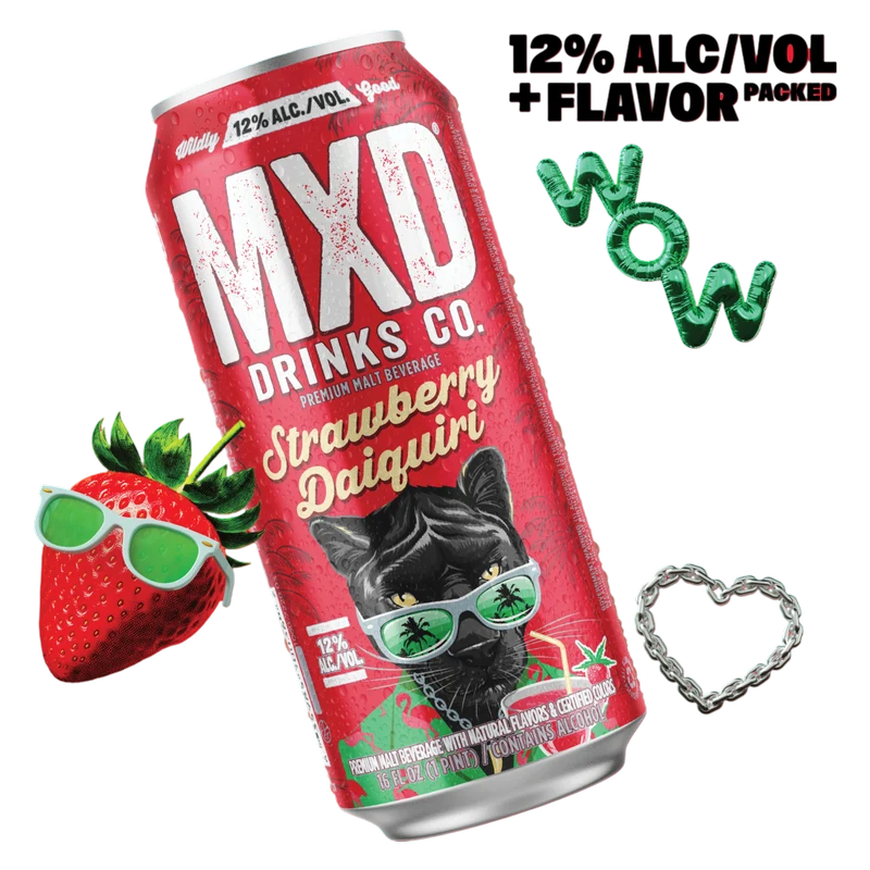 Mxd Strawberry Daquiri 16OZ Can