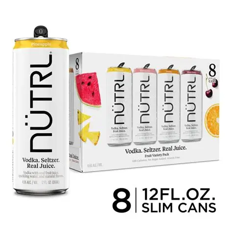 Nutrl Fruit Variety 12PK 8OZ Can