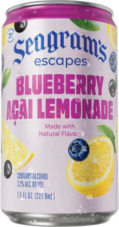 Seagrams Escape Blueberry 7.5OZ Can