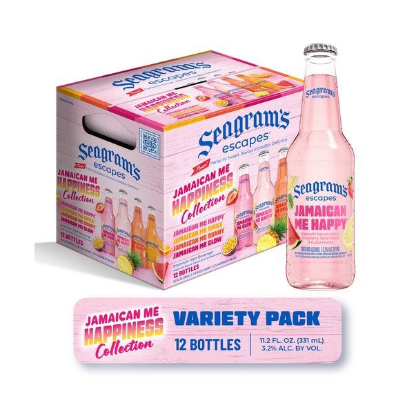 Seagrams Escape Var Happiness 12PK Bottles