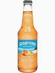 Seagrams Escapes Peach Bellini 4PK