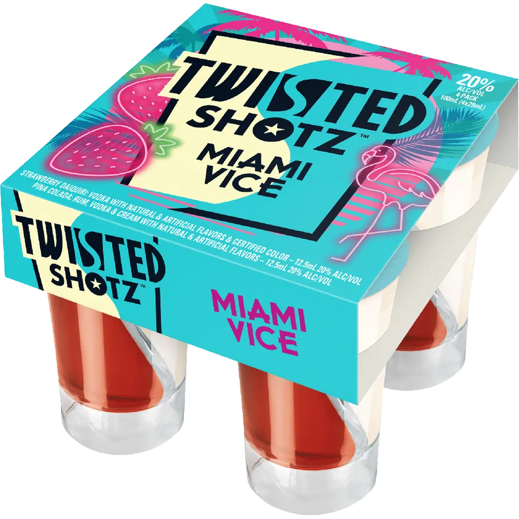 Twisted Shots Miami Vice 4PK