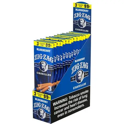 Zig Zag Blueberry 15CT