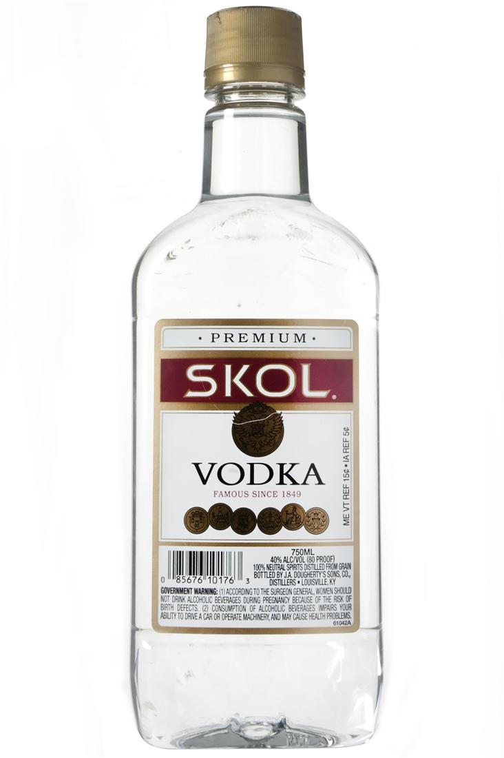 Skol Vodka 750ML Plastic