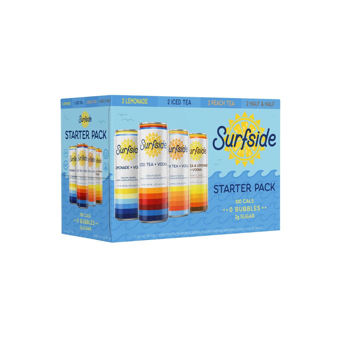 Surfside Tea & Vodka Vrty 8PK