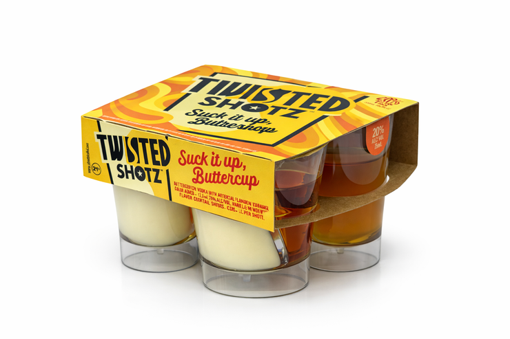 Twisted Shotz Suck It Up Butter 4PK
