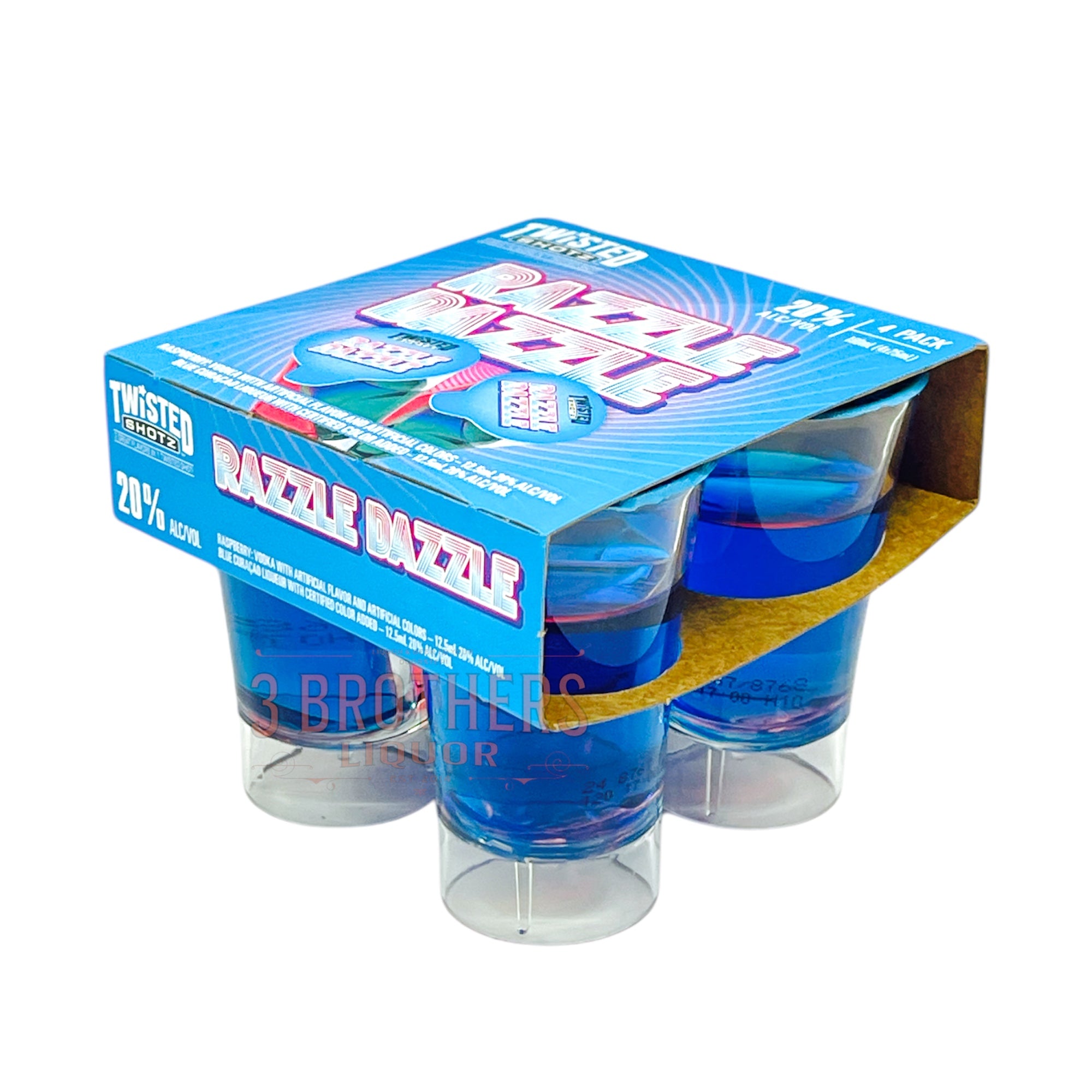 Twisted Shotz Razzle Dazzle 4PK