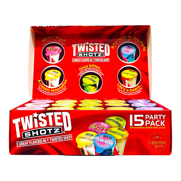 Twisted Shotz Party Starter 15PK
