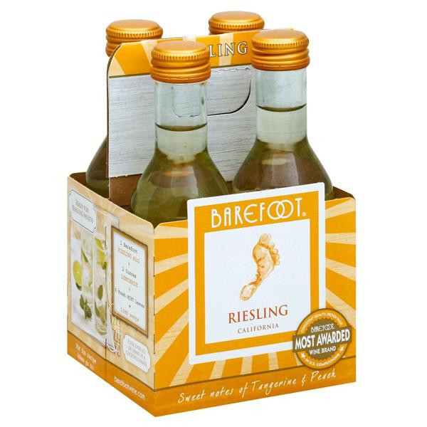 Barefoot 4PK Riesling 187ML